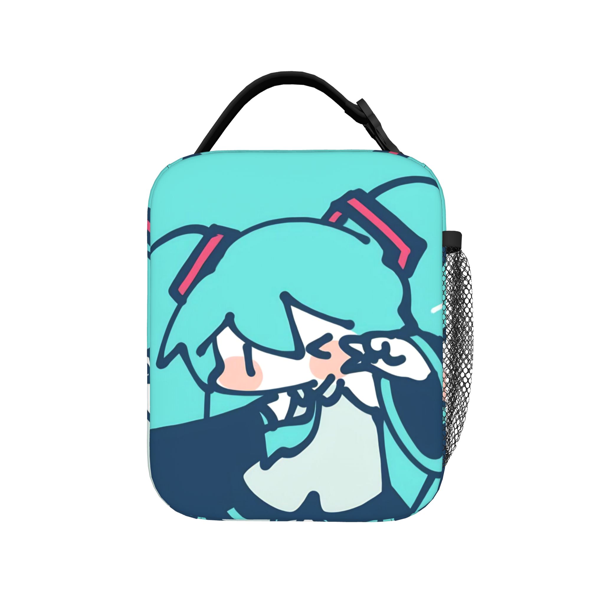 Food Storage Reusable Bags - H-Hatsunes Mikus Chibi Kawaii Insulated Lunch