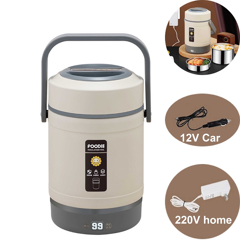 Portable Food Warmer - 12V Car Electric Lunch Box Portable