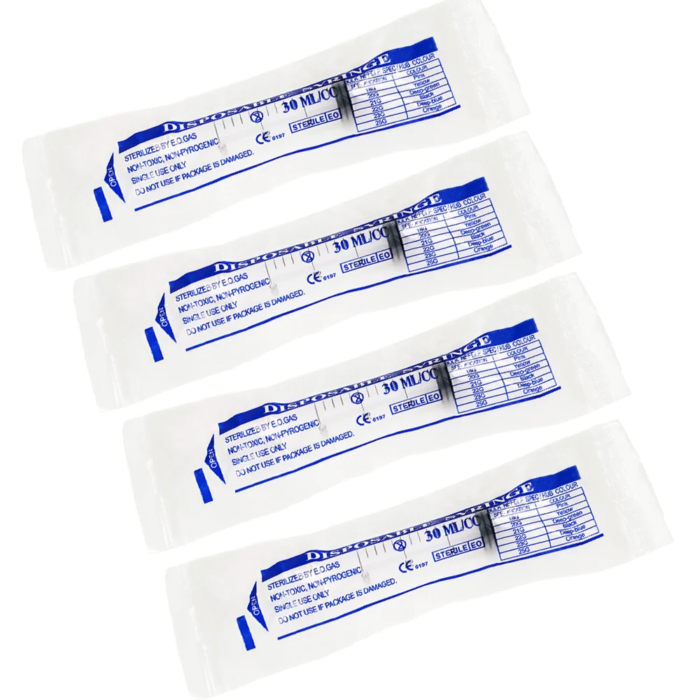 Lock And Lock Food Storage - Luer Lock 30ml/c Syringe Sterile individually