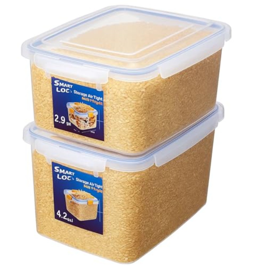 Food Storage Quart Containers - Jumbo Food Storage Container Set of