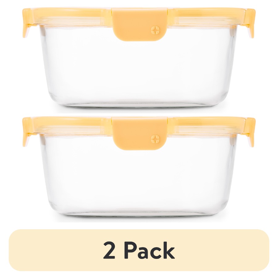 Food Storage Technology - Versatile 7-Cup Round Containers for Meal