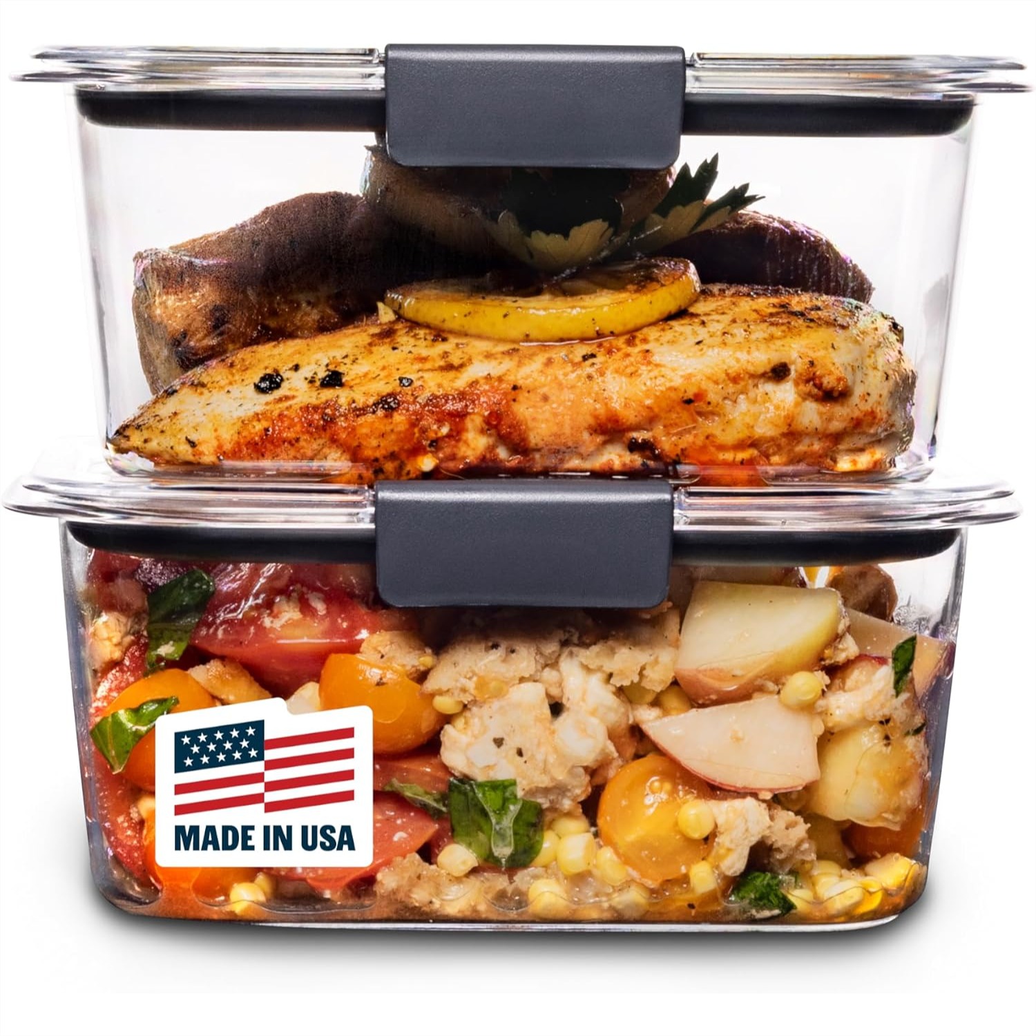 Food Storage Freezer Containers - Airtight Food Storage Containers 4.7 Cup
