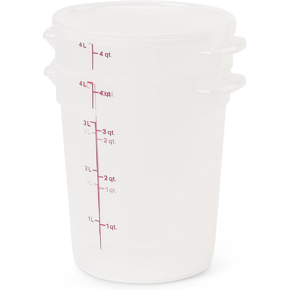 4-Quart BPA-Free Food Storage  - Food Storage Quart Containers のレビューと価格