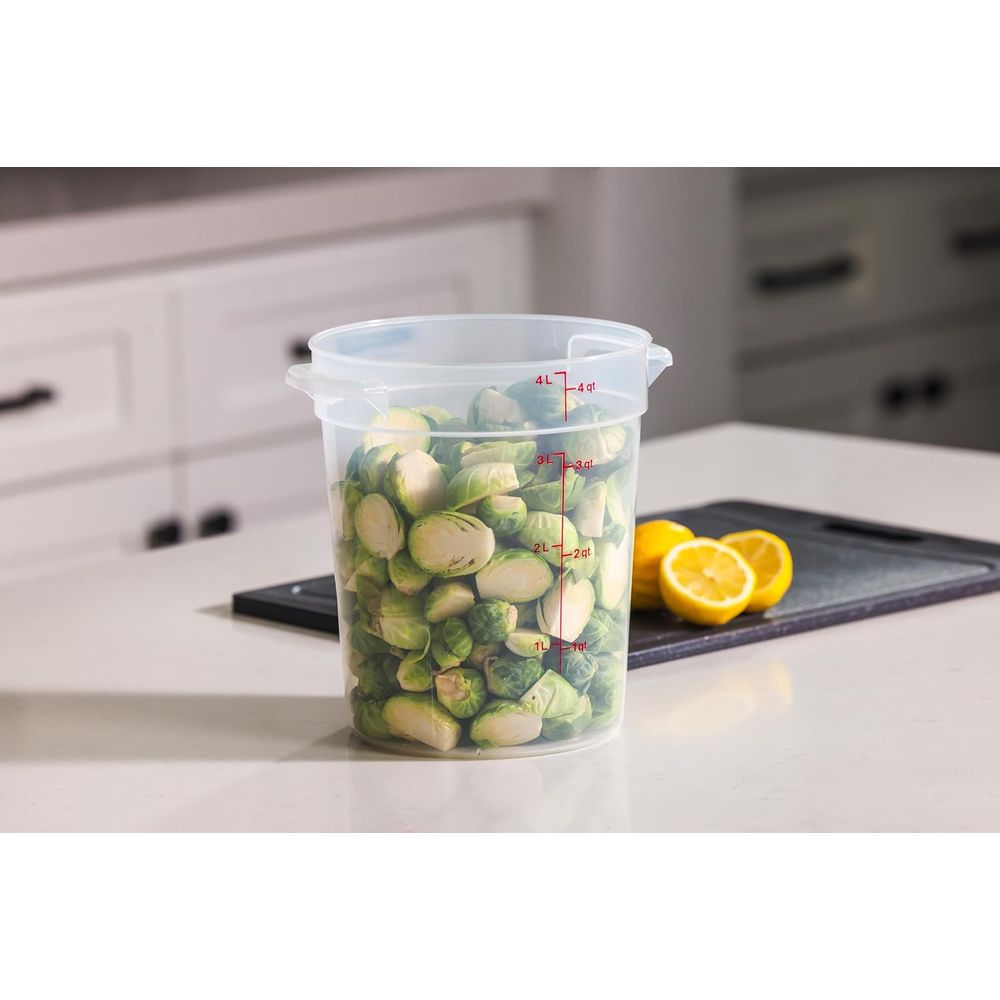 4-Quart BPA-Free Food Storage  - Food Storage Quart Containers のレビューと価格