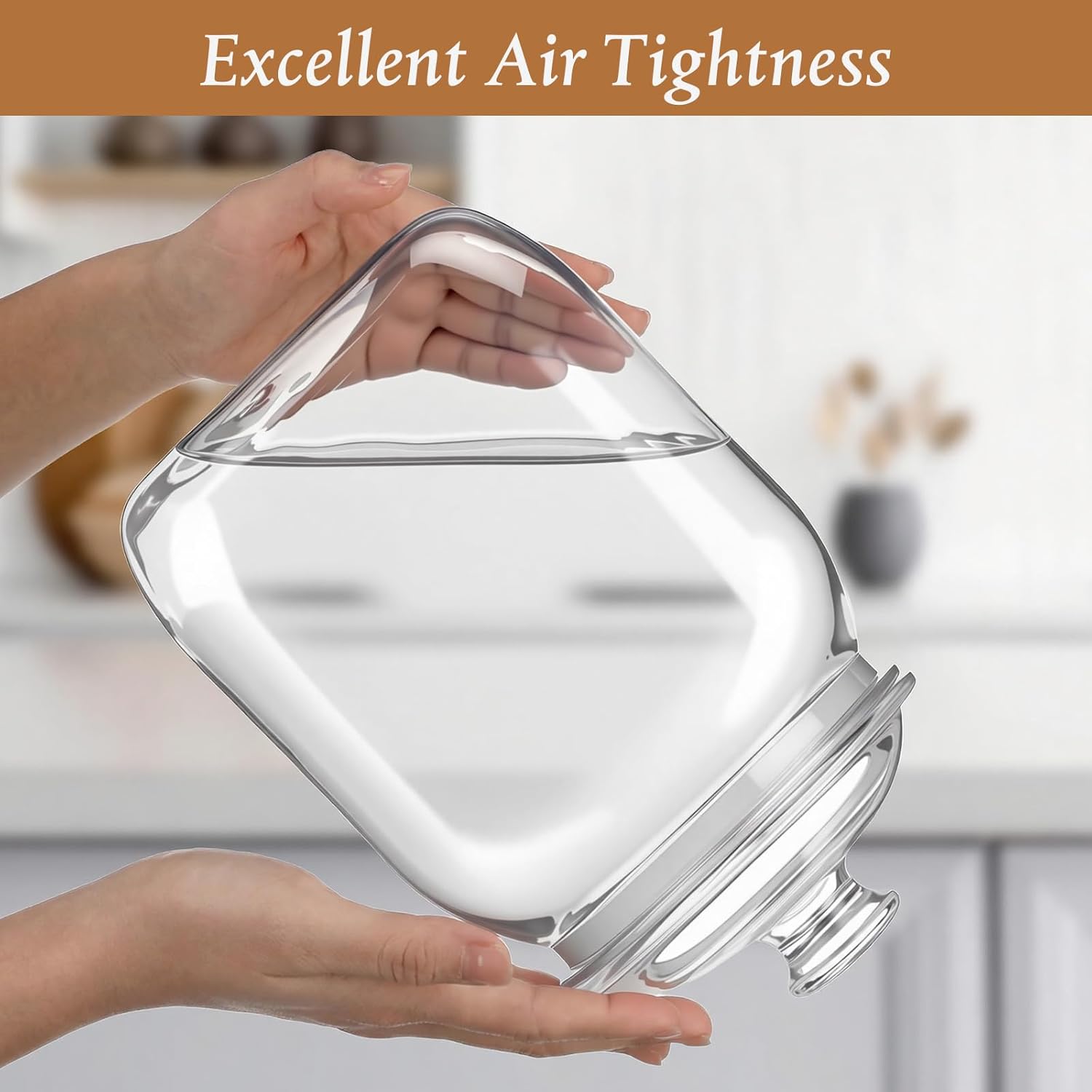2 Pack Acrylic Cookie Candy Ja - Food Storage Kitchen のレビューと価格