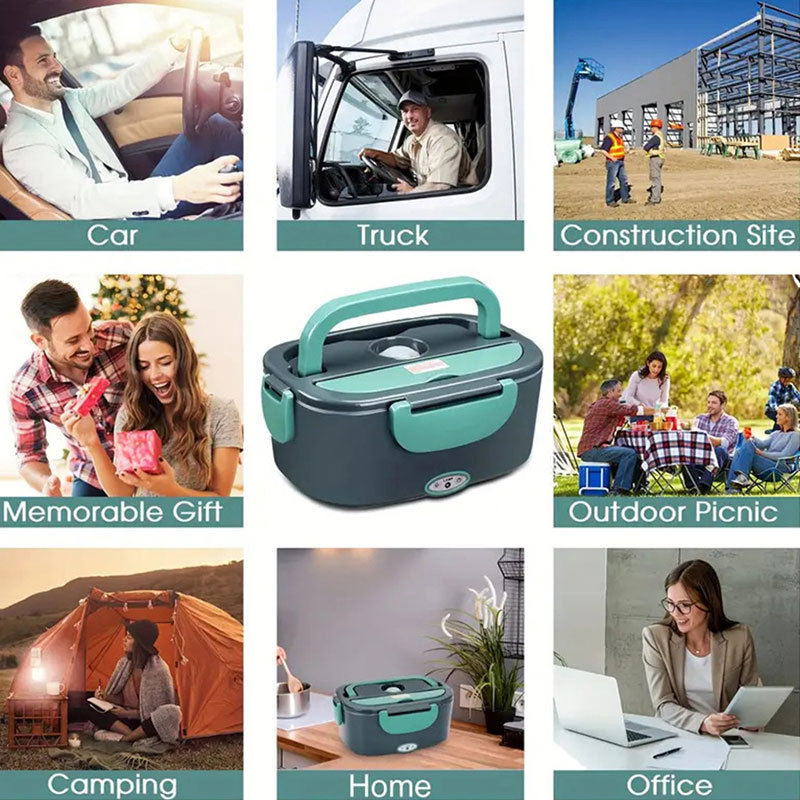 100W Electric Heating Lunch Bo - Portable Food Warmer のレビューと価格