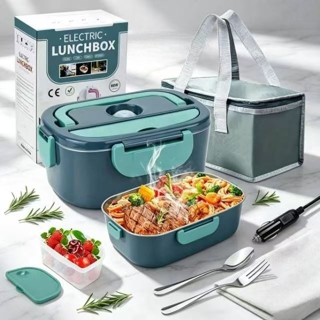 100W Electric Heating Lunch Bo - Portable Food Warmer のレビューと価格