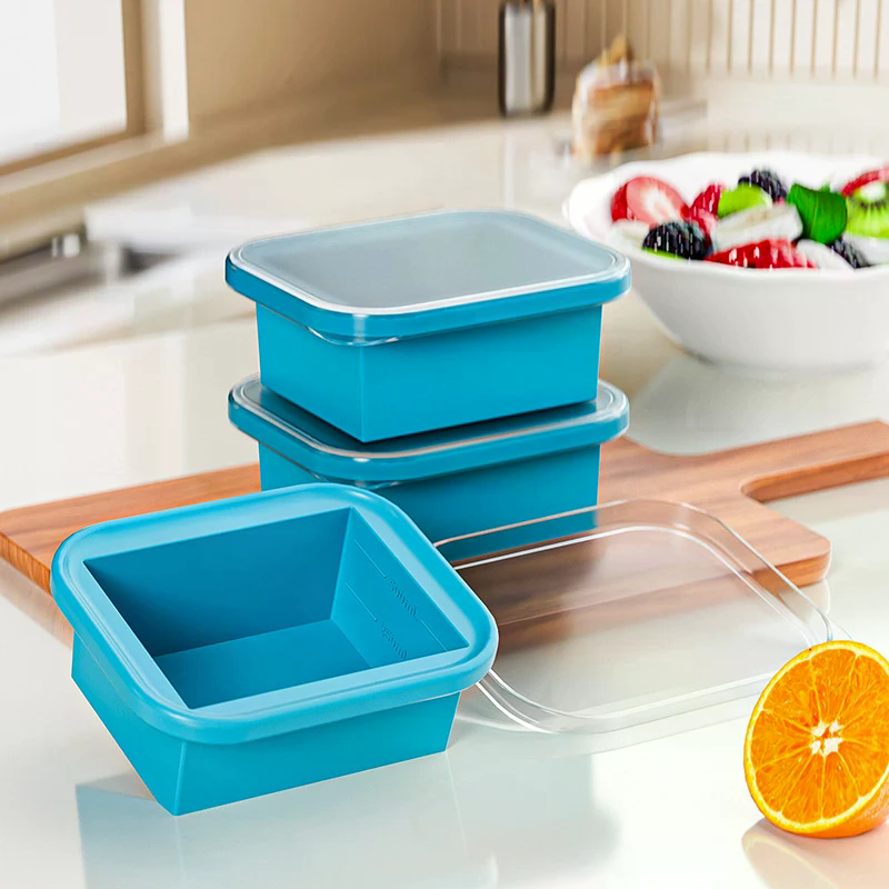Silicone Freezing Tray With Pl - Food Storage Freezer Containers のレビューと価格
