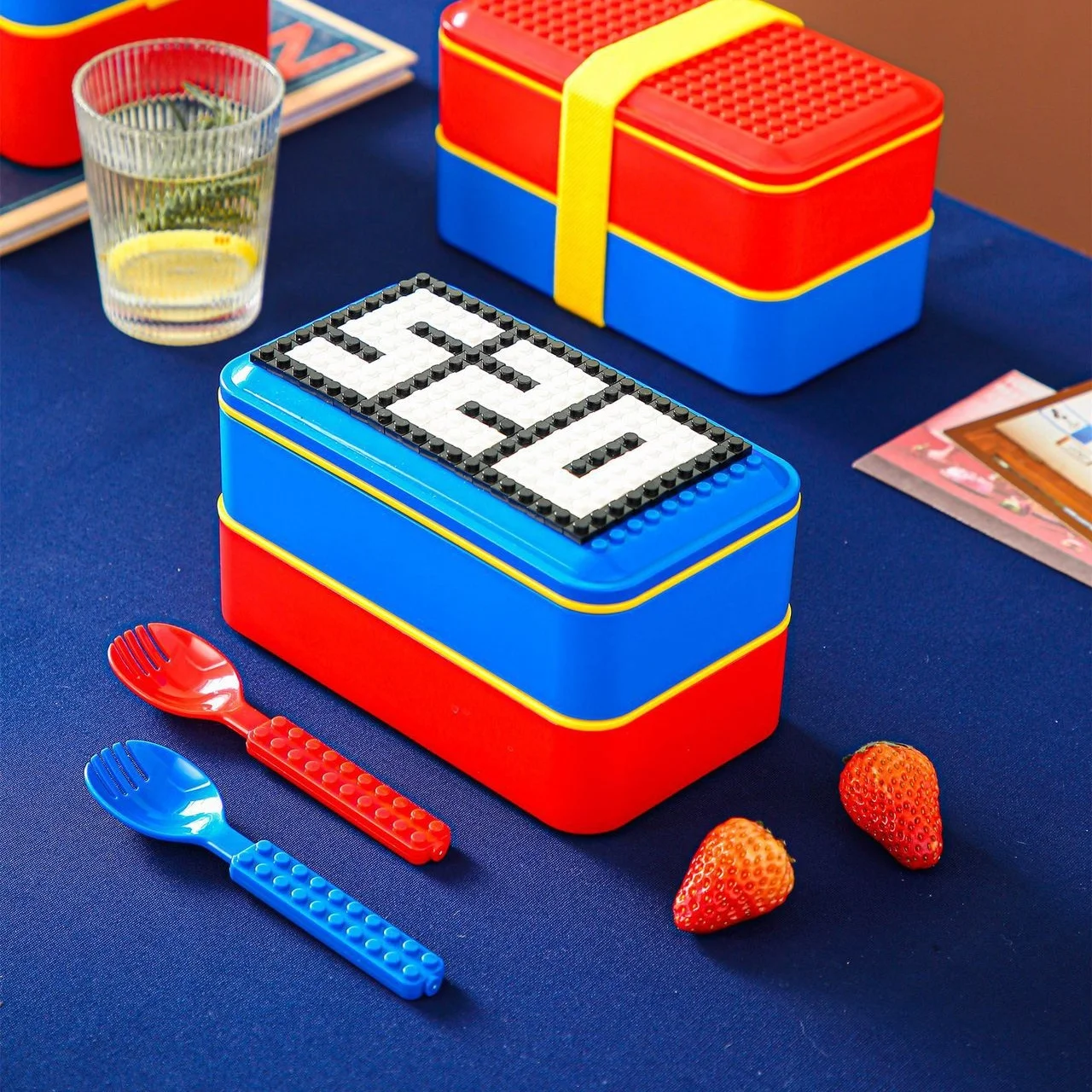 Funny Sealed Lunch Bento Box S - Food Storage Building のレビューと価格