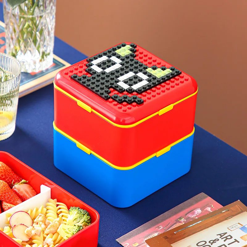 Funny Sealed Lunch Bento Box S - Food Storage Building のレビューと価格