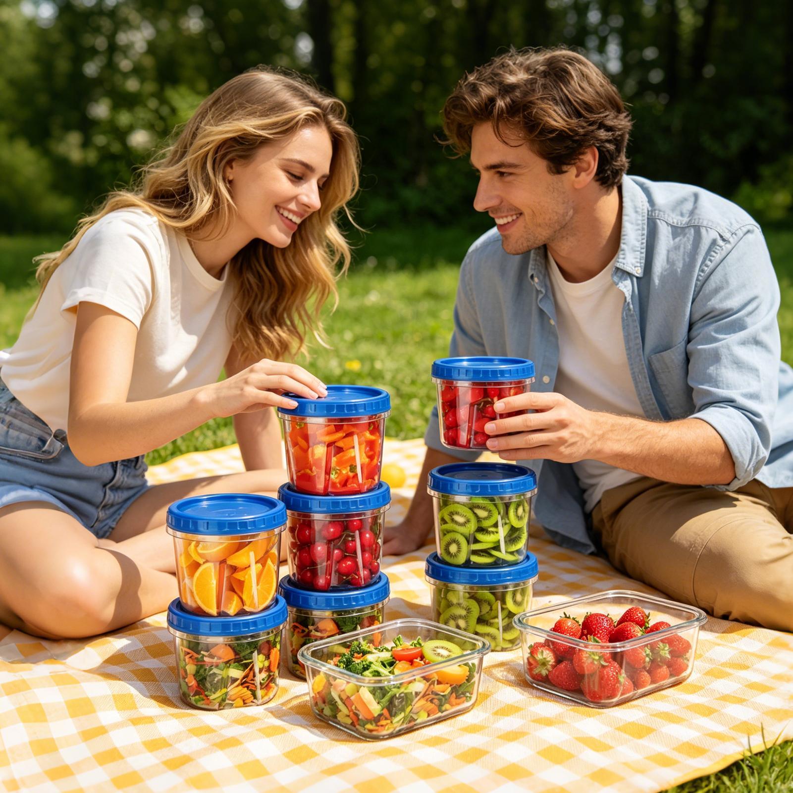 Freezer Containers For Food St - Food Storage Kitchen のレビューと価格
