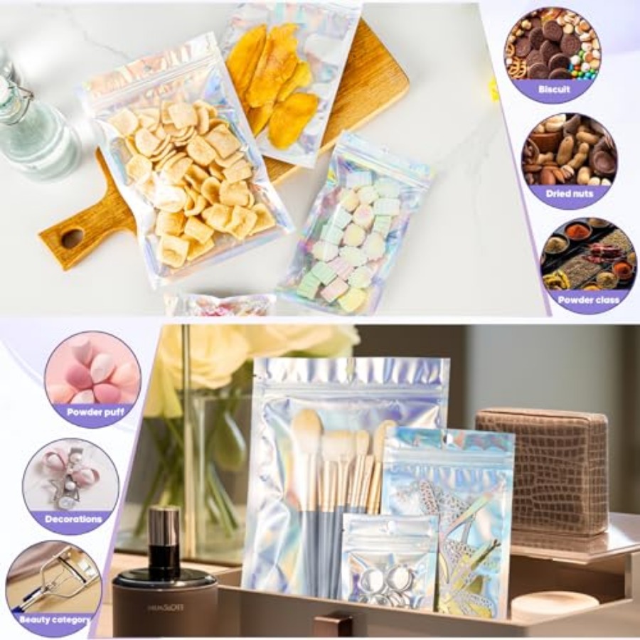 00Pcs Holographic Resealable B - Food Storage Small のレビューと価格