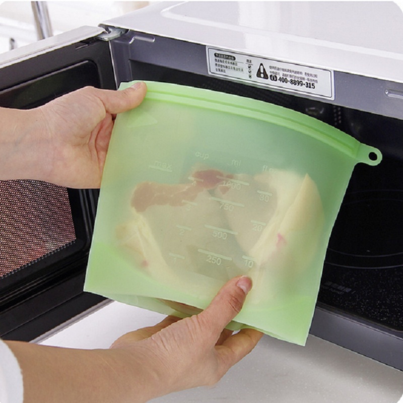 5pcs Silicone Food Storage Con - Food Storage Reusable Bags のレビューと価格
