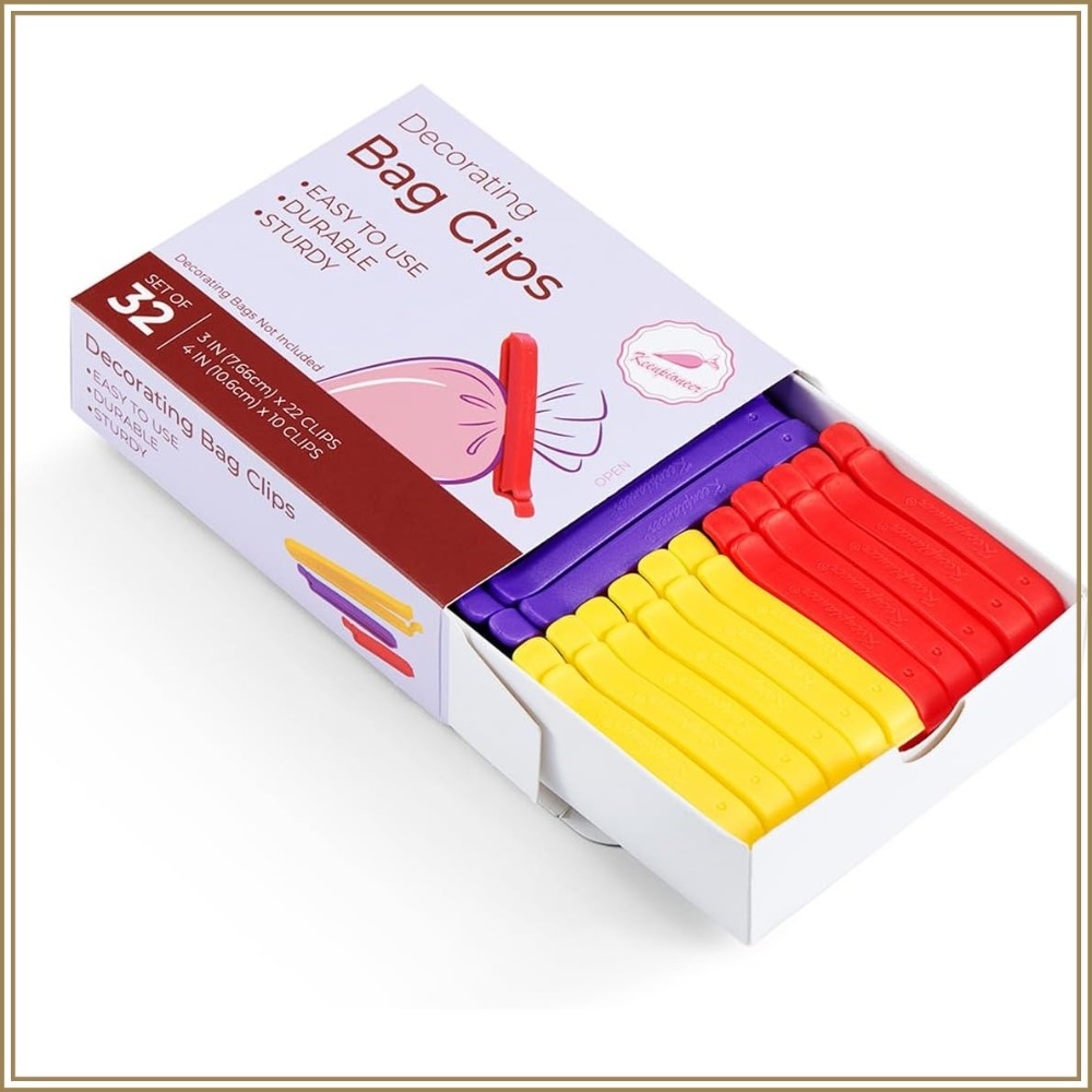 32 Pack Bag Sealing Clips, 3 & - Food Storage Reusable Bags のレビューと価格