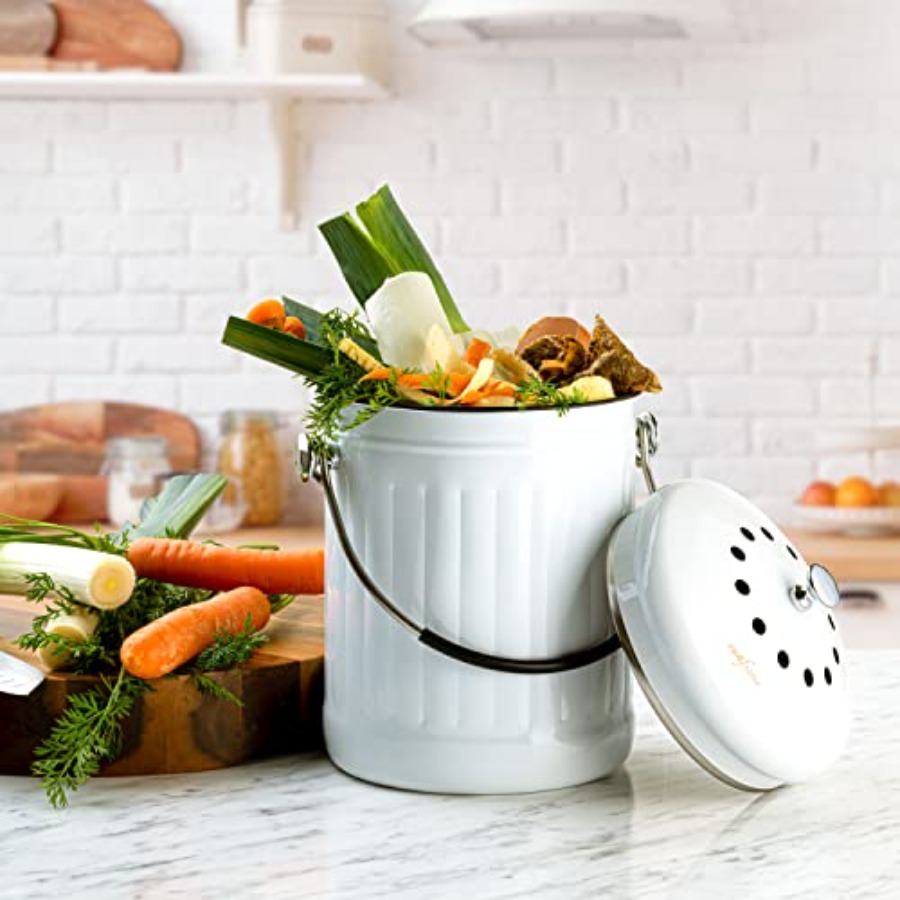 Premium Compost Bin for Kitche - Food Storage Technology のレビューと価格