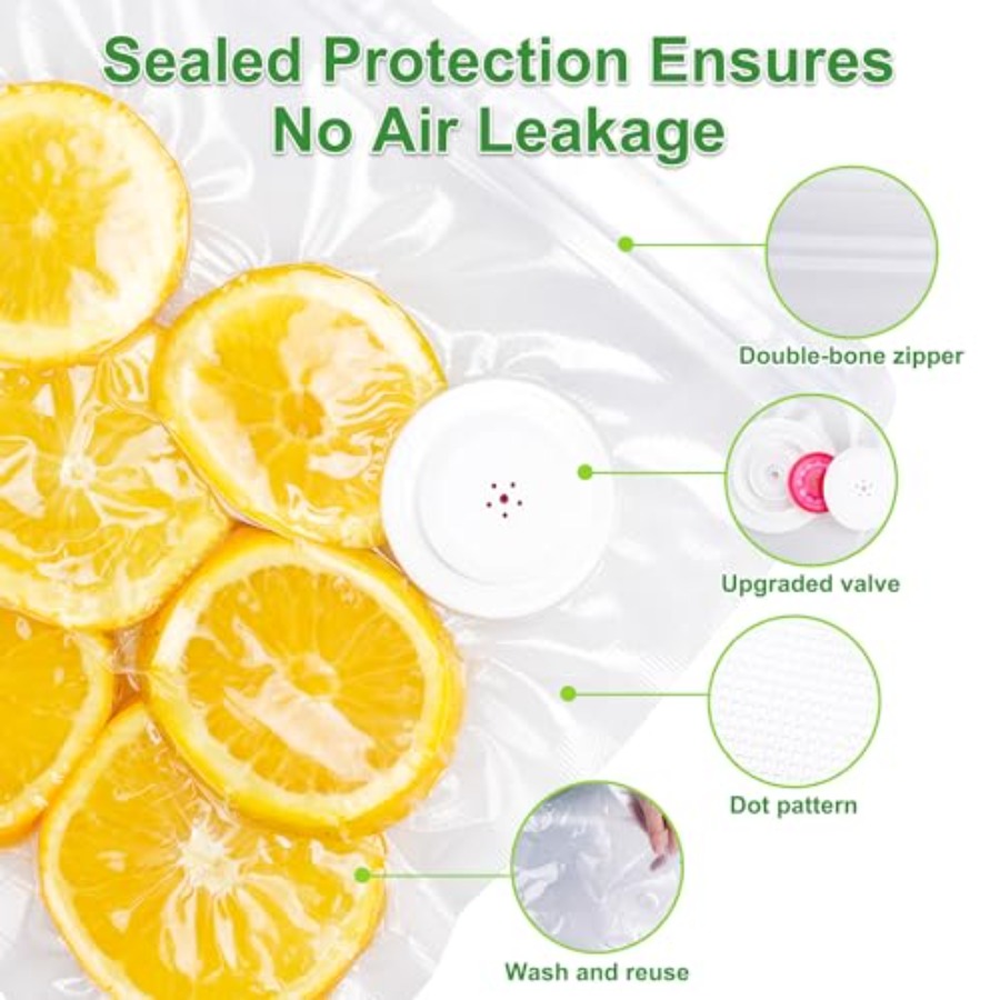 Reusable Vacuum Sealer Bags -  - Food Storage Reusable Bags のレビューと価格