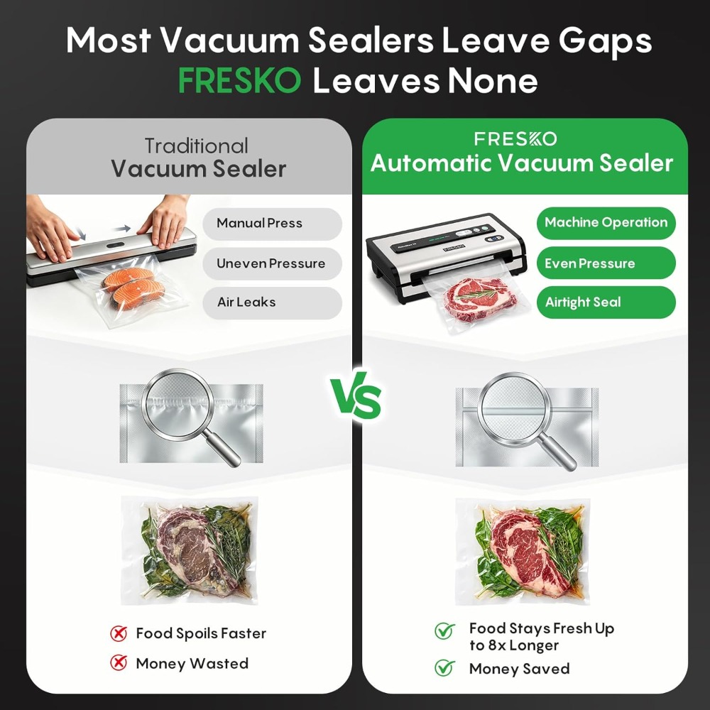 Automatic Vacuum Sealer for Fo - Food Storage Bag のレビューと価格