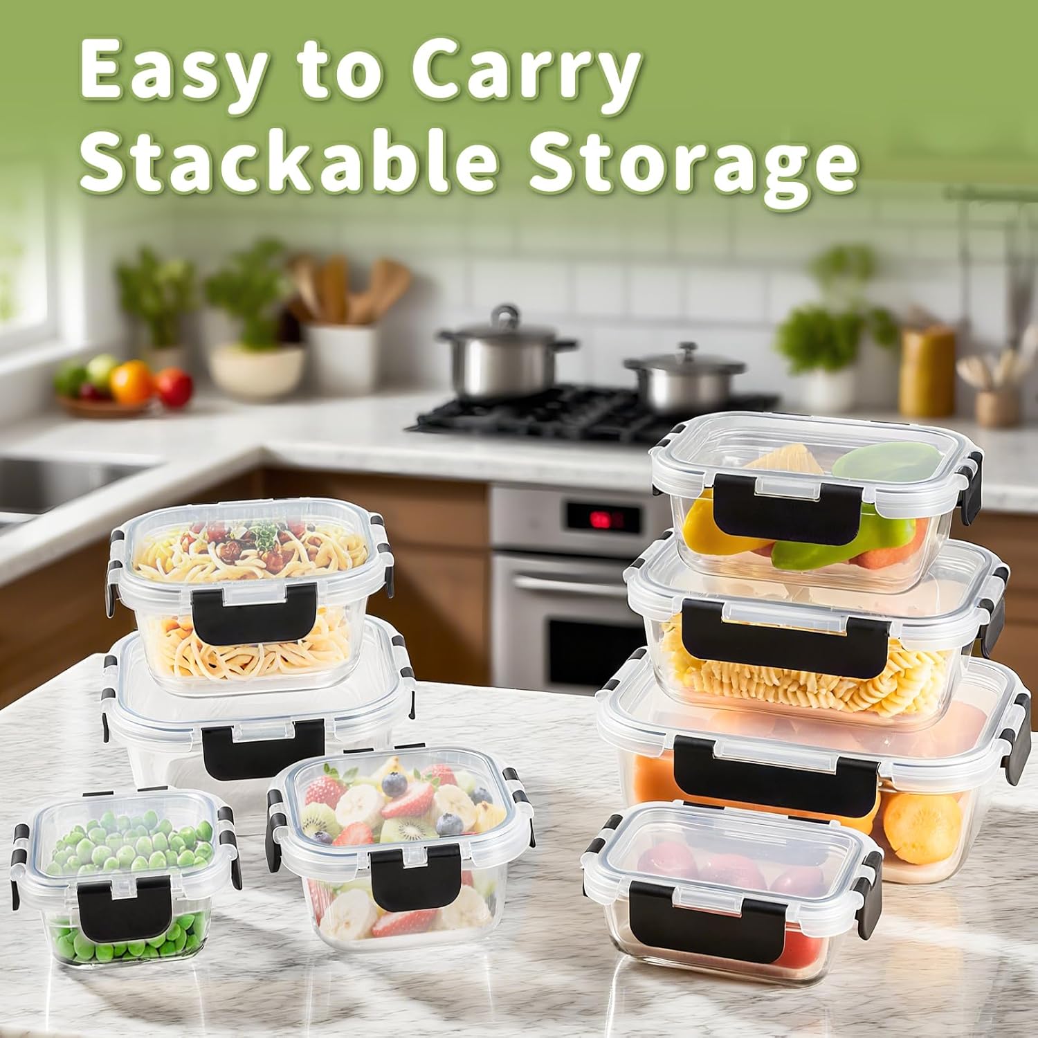 Borosilicate Glass Food Storag - Food Storage Freezer Containers のレビューと価格