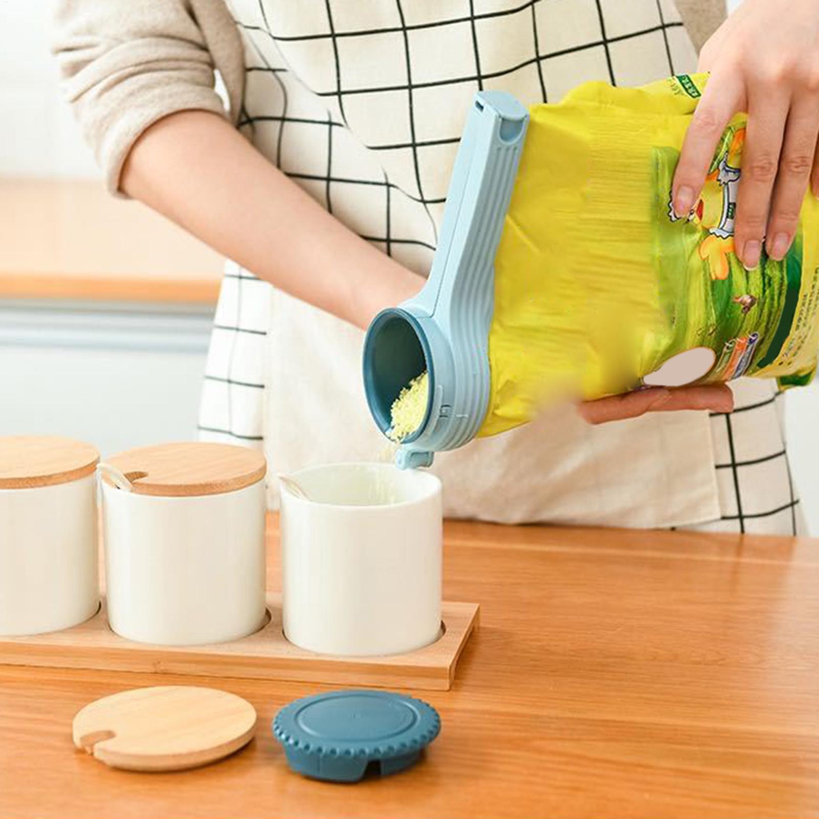 Reusable Food Bag Clips Sealer - Food Storage Bag のレビューと価格