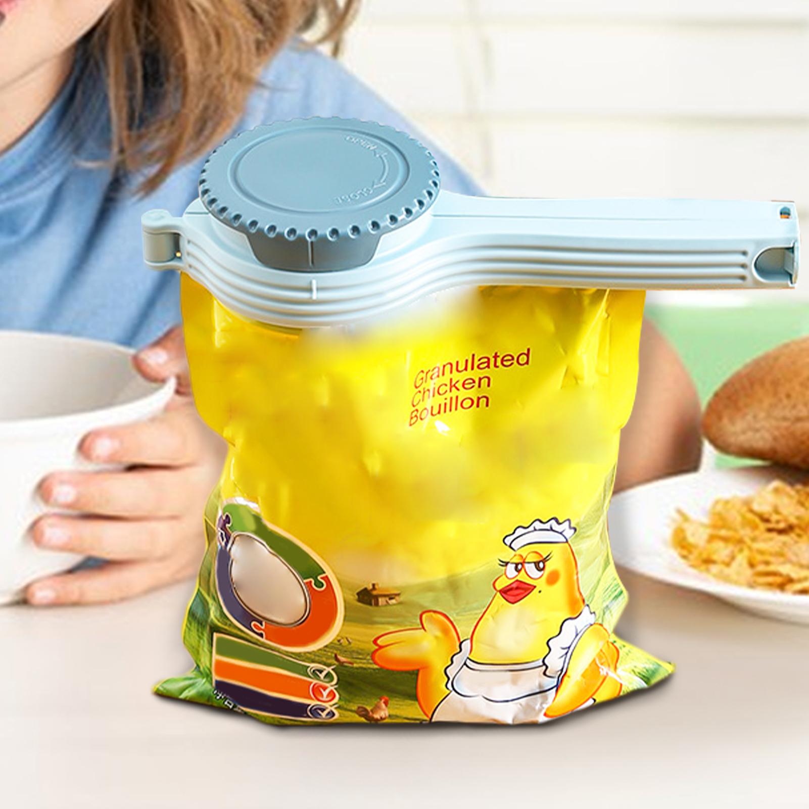 Reusable Food Bag Clips Sealer - Food Storage Bag のレビューと価格