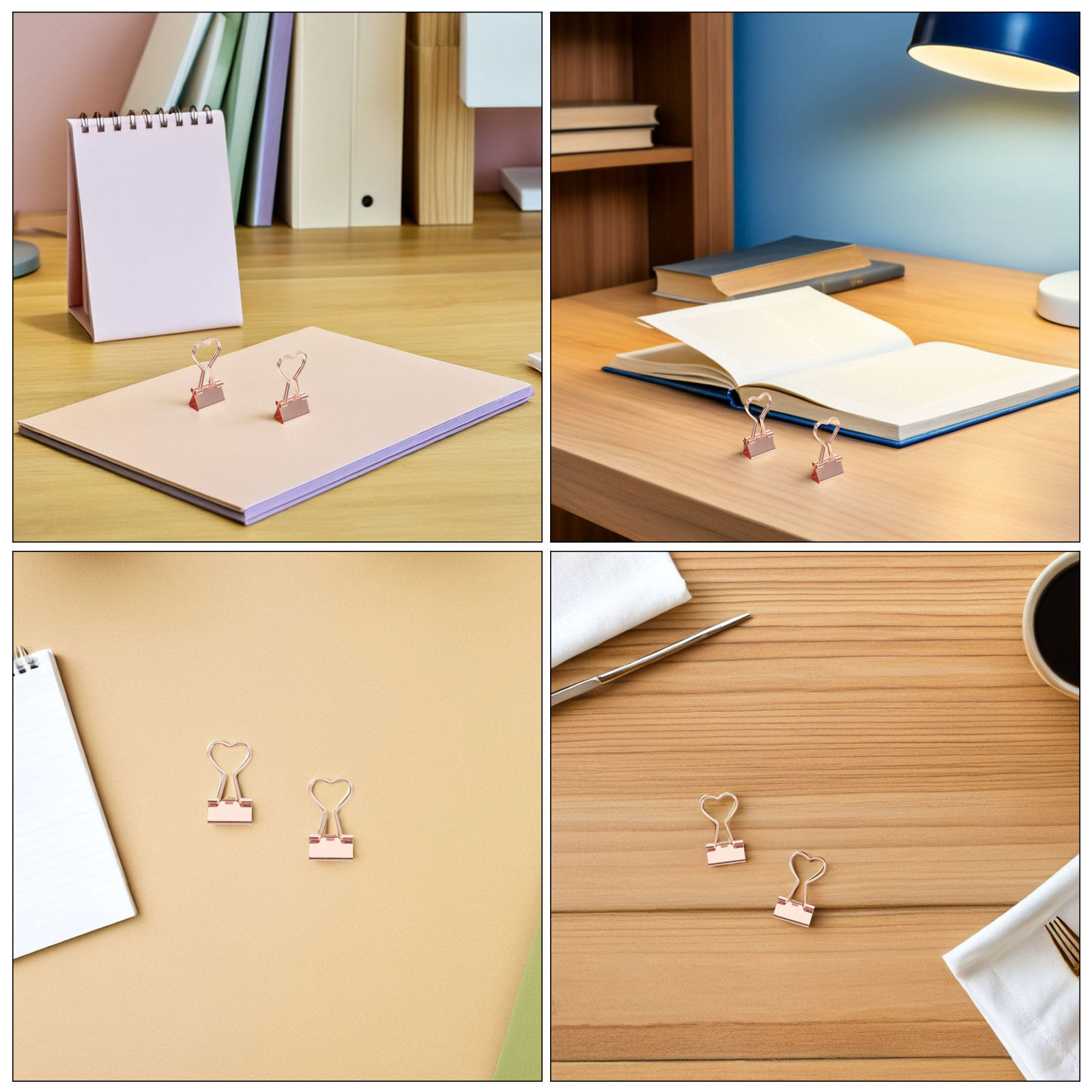 24 Pcs Binder Paper Clips Chip - Food Storage Small のレビューと価格