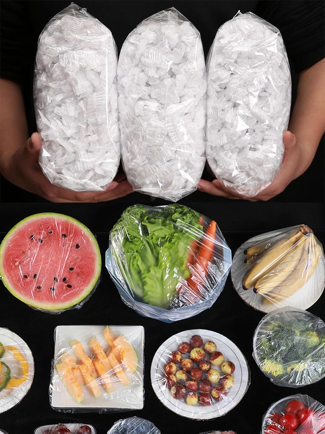 300PCS Elastic Food Covers, St - Food Storage Bowls のレビューと価格