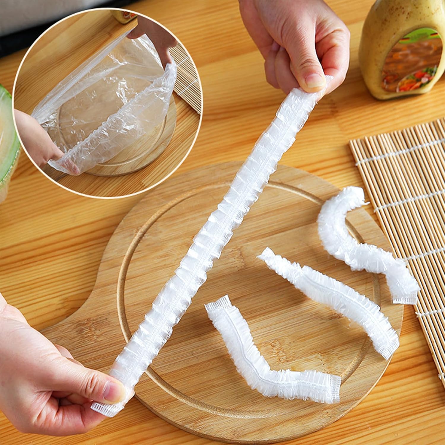 300PCS Elastic Food Covers, St - Food Storage Bowls のレビューと価格