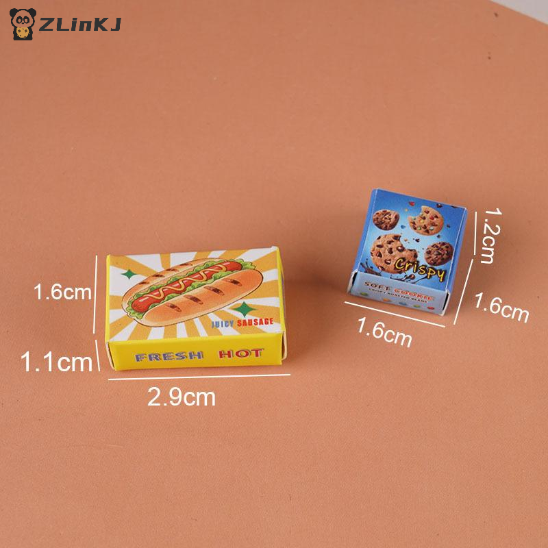 ▶5 Sets Miniature Fast Food Pa - Food Storage Kitchen のレビューと価格