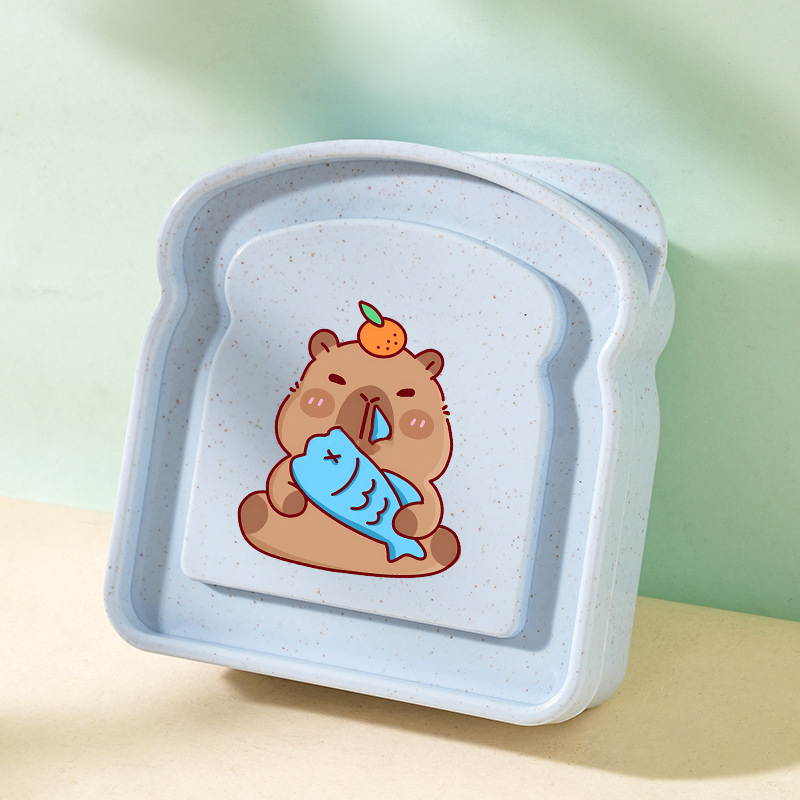 Capybara Portable Lunch Box Sa - Food Storage Kitchen のレビューと価格