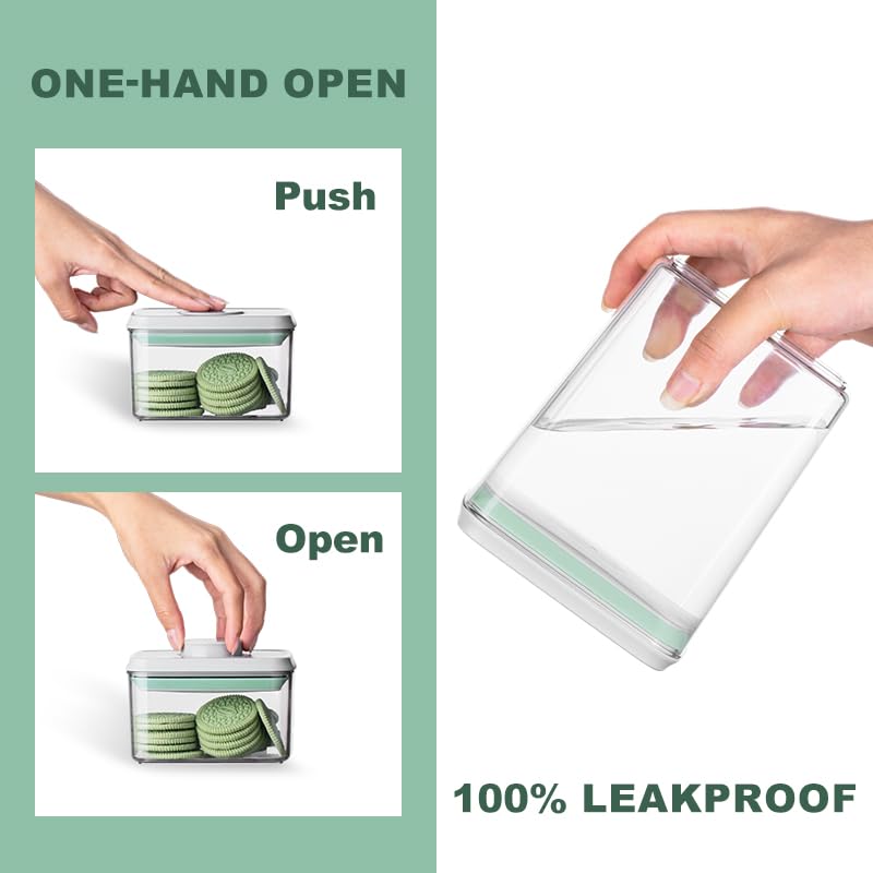 Ankou 3Pcs 1.2L Pop Airtight F - Food Storage Kitchen のレビューと価格
