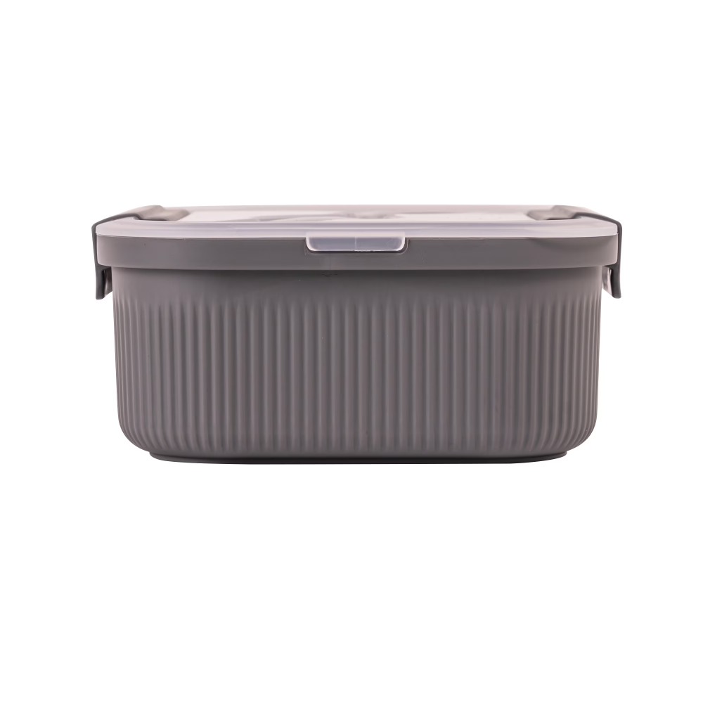 Large Gray 42oz Rectangle Bent - Food Storage Lunch Box のレビューと価格