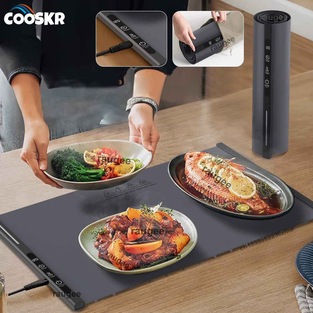 Electric Food Warmer Plate Fol - Portable Food Warmer のレビューと価格
