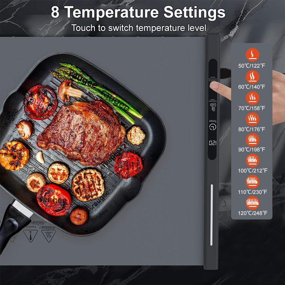 Electric Food Warmer Plate Fol - Portable Food Warmer のレビューと価格