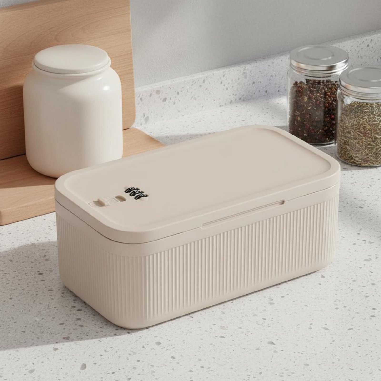 Combination Lock Box Smell Res - Lock And Lock Food Storage のレビューと価格