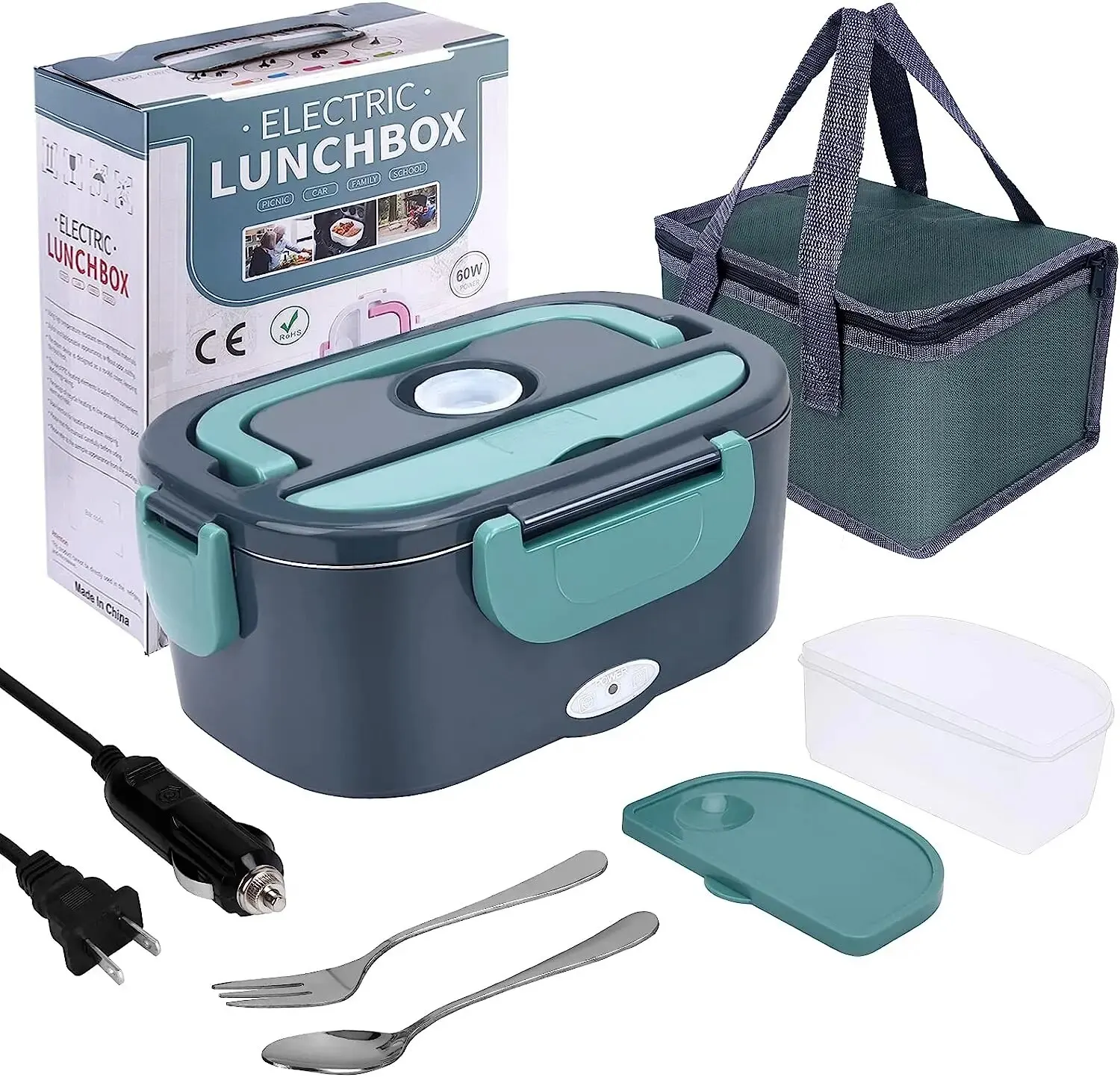 1.5L Portable Electric Lunch B - Portable Food Warmer のレビューと価格