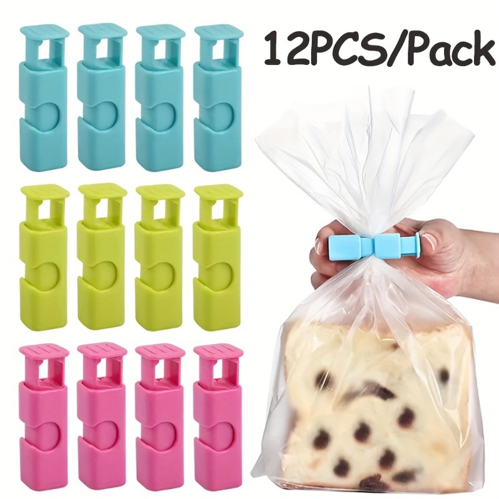 Food Bag Sealing Clips 12 Pcs  - Food Storage Reusable Bags のレビューと価格