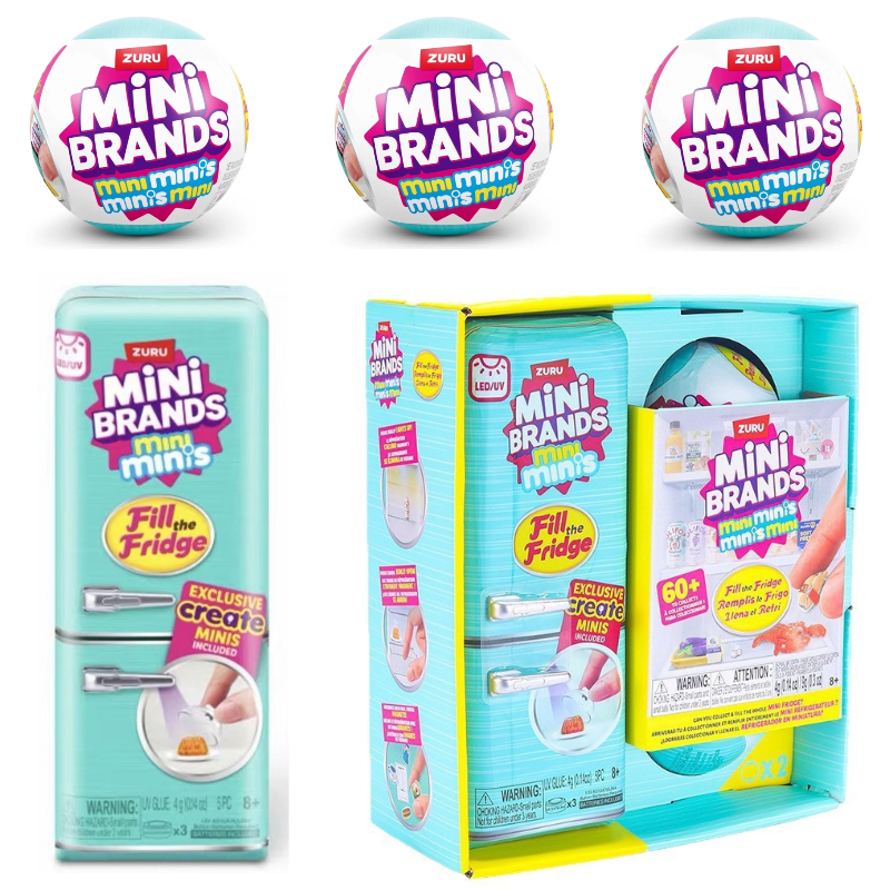 Zuru Mini Brands Fridge Blind  - Food Storage Small のレビューと価格