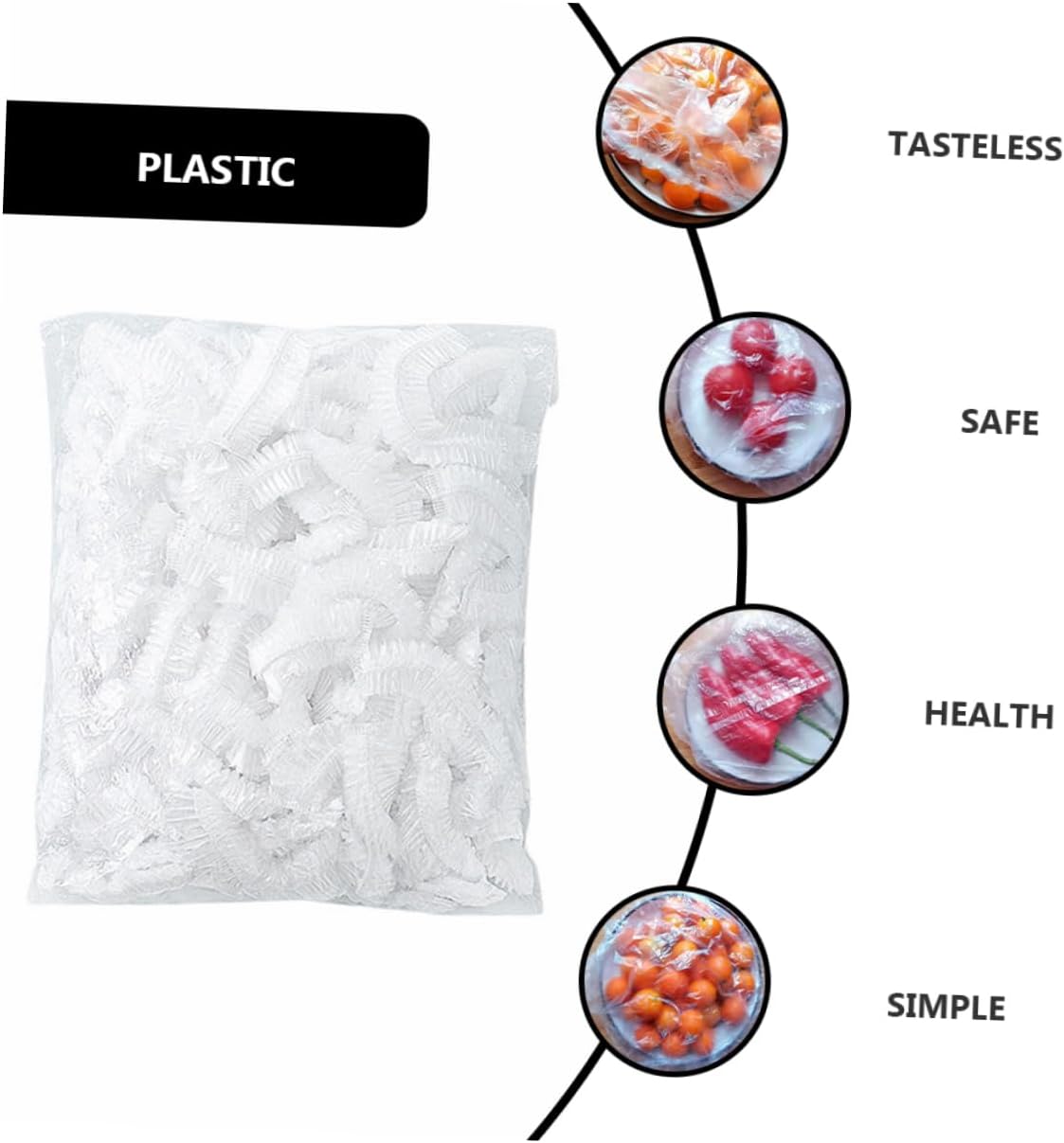 400PCS Disposable Food Covers  - Food Storage Bowls のレビューと価格
