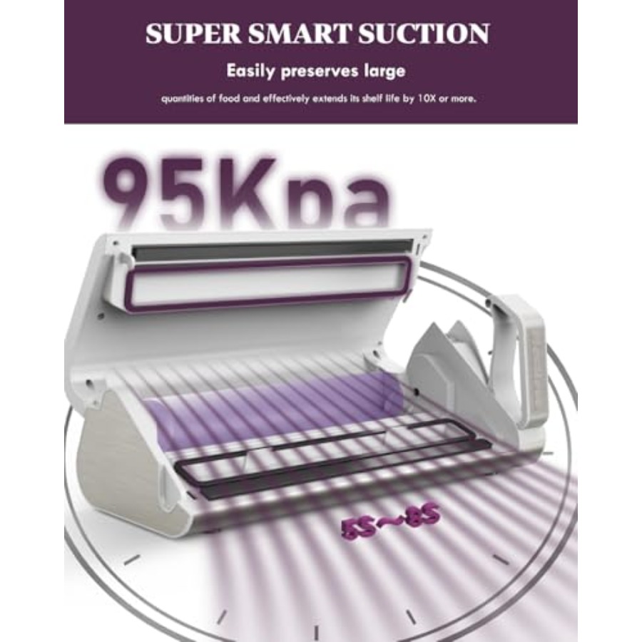 Vacuum Sealer Machine 95kPa 14 - Food Storage Building のレビューと価格