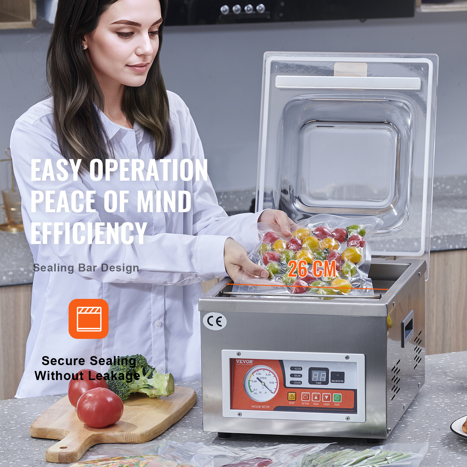 Vacuum Sealer Machine with 6.5 - Food Storage Small のレビューと価格