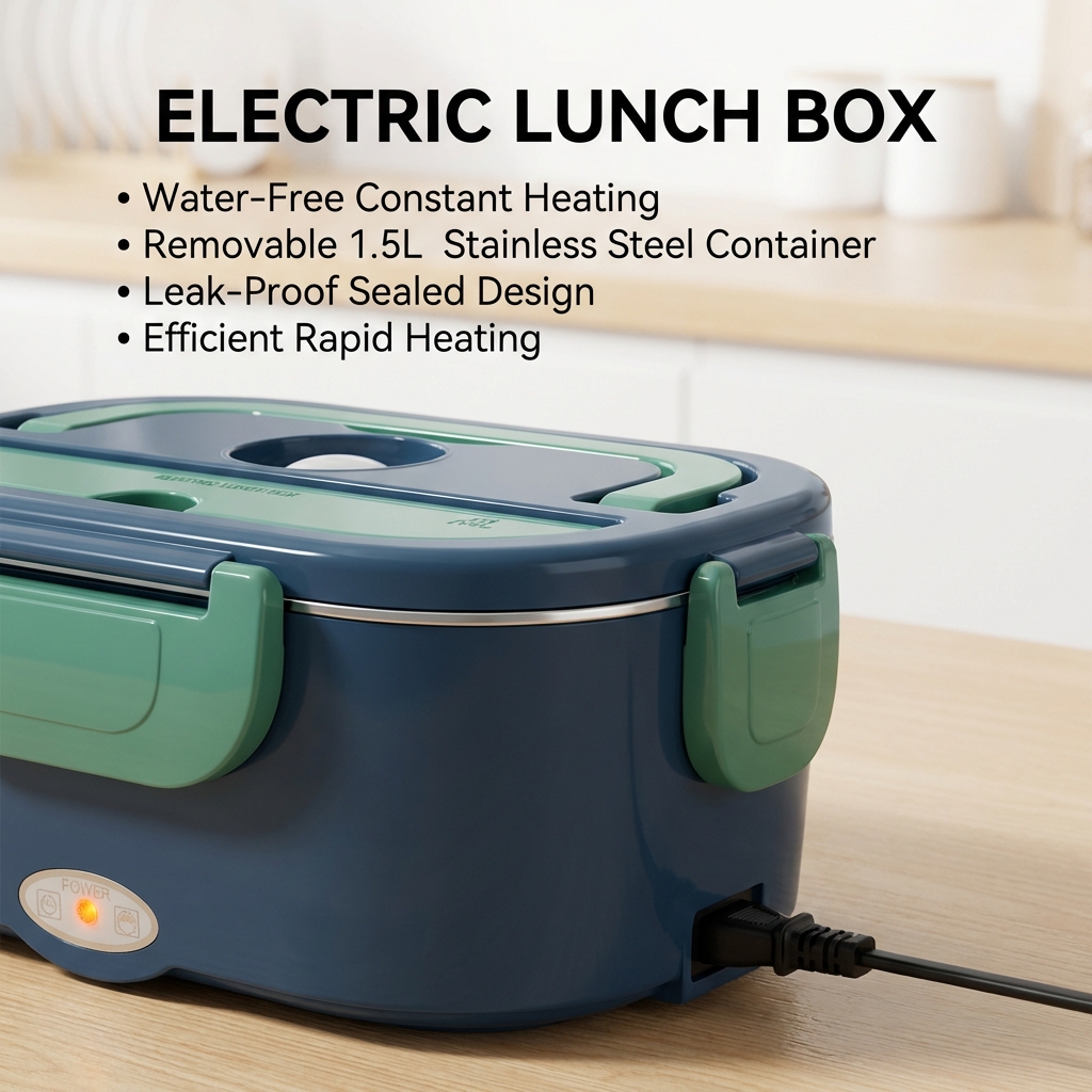 1.5L 60W Electric Portable Lun - Portable Food Warmer のレビューと価格