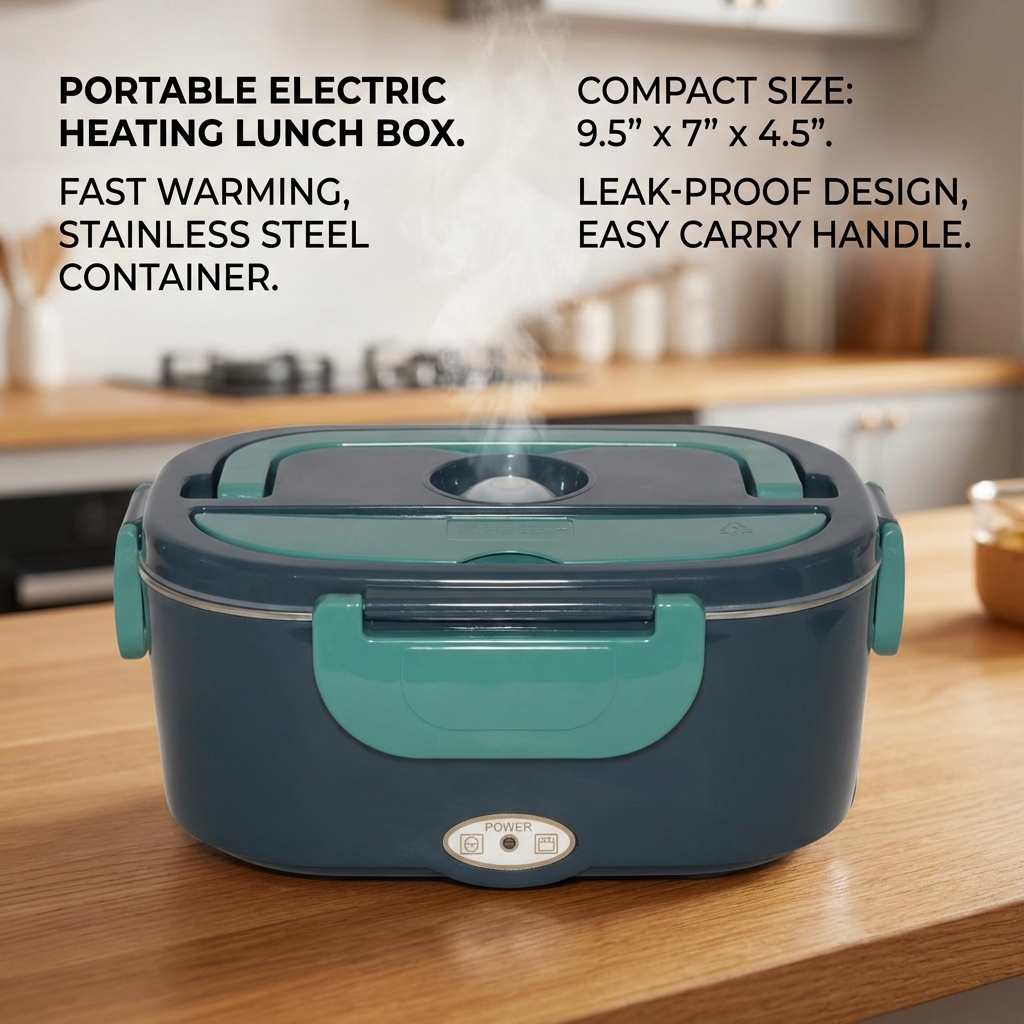 1.5L 60W Electric Portable Lun - Portable Food Warmer のレビューと価格