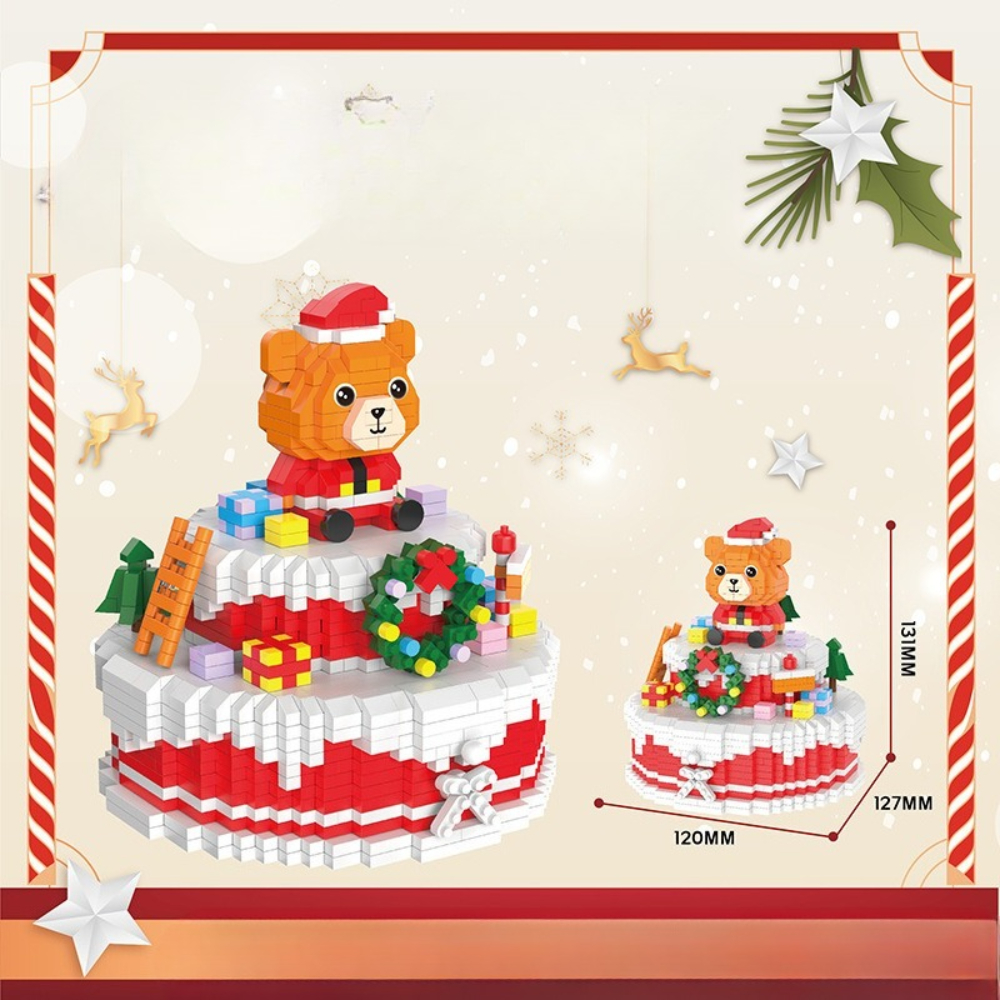 MOC Christmas Bear Cake Storag - Food Storage Building のレビューと価格