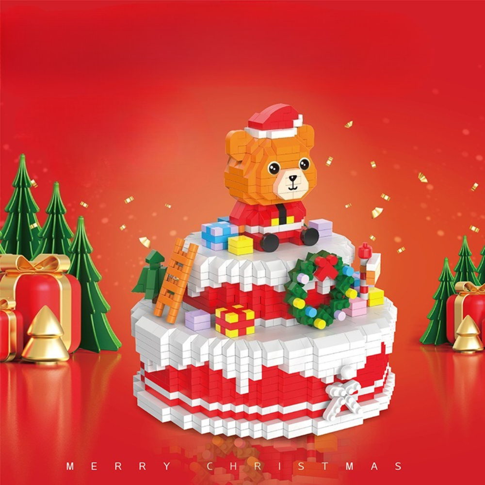 MOC Christmas Bear Cake Storag - Food Storage Building のレビューと価格