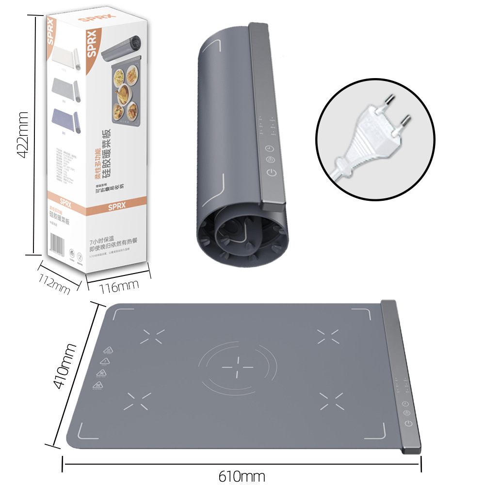 Foldable Food Warmer Mat Elect - Portable Food Warmer のレビューと価格