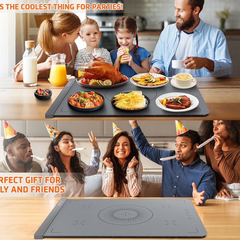Foldable Food Warmer Mat Elect - Portable Food Warmer のレビューと価格