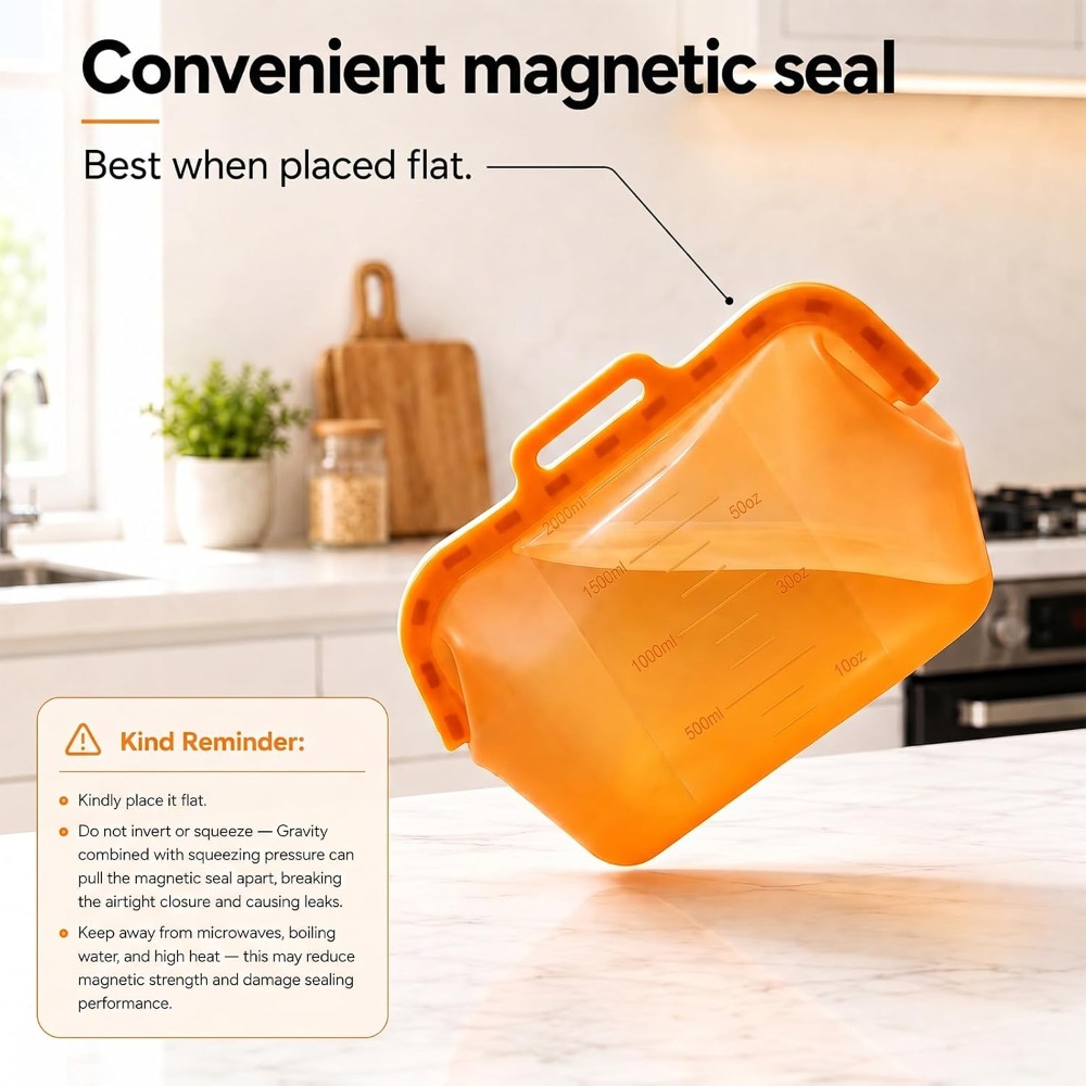 Reusable Silicone Food Storage - Food Storage Bag のレビューと価格