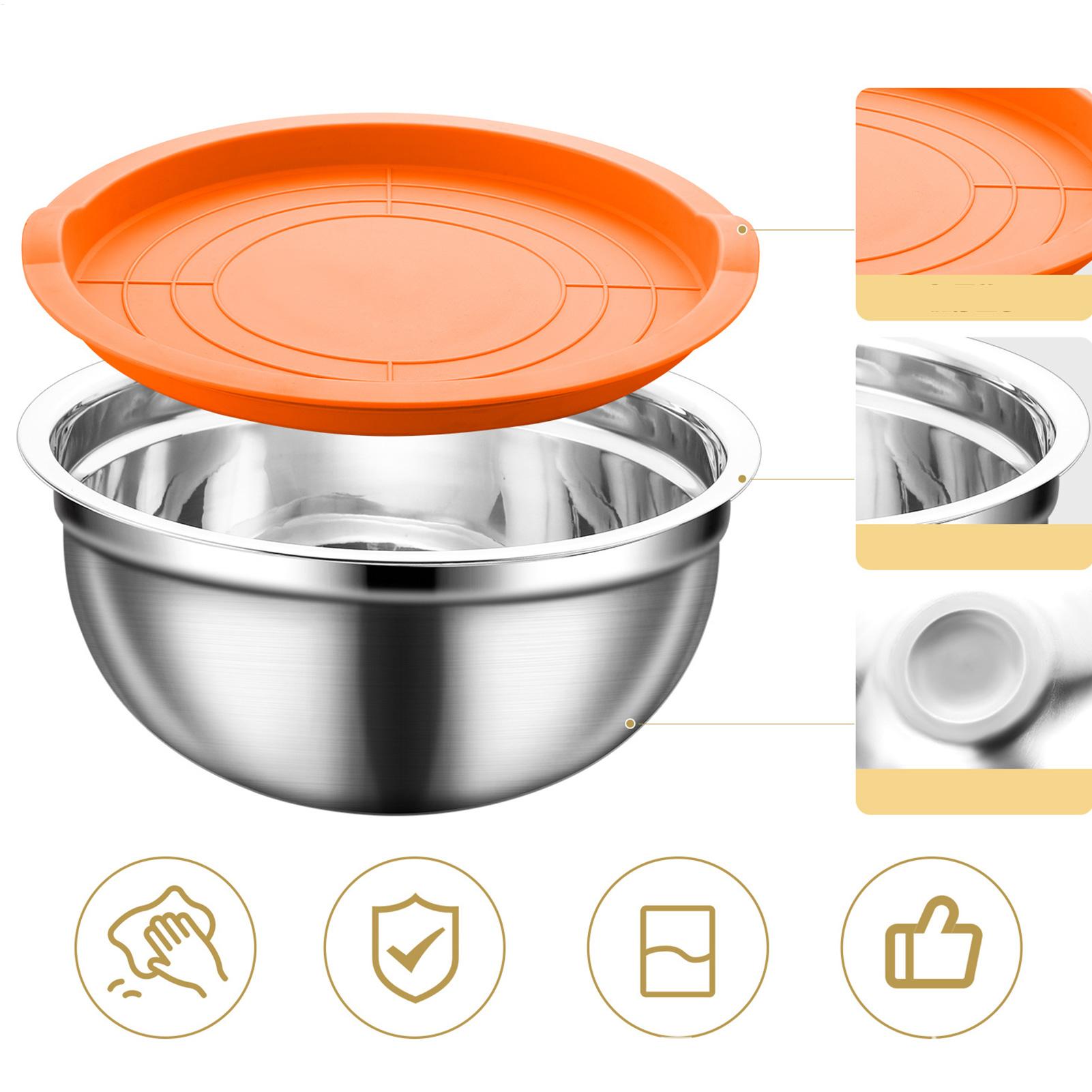 Steel Mixing Bowls Nesting Rou - Food Storage Bowls のレビューと価格