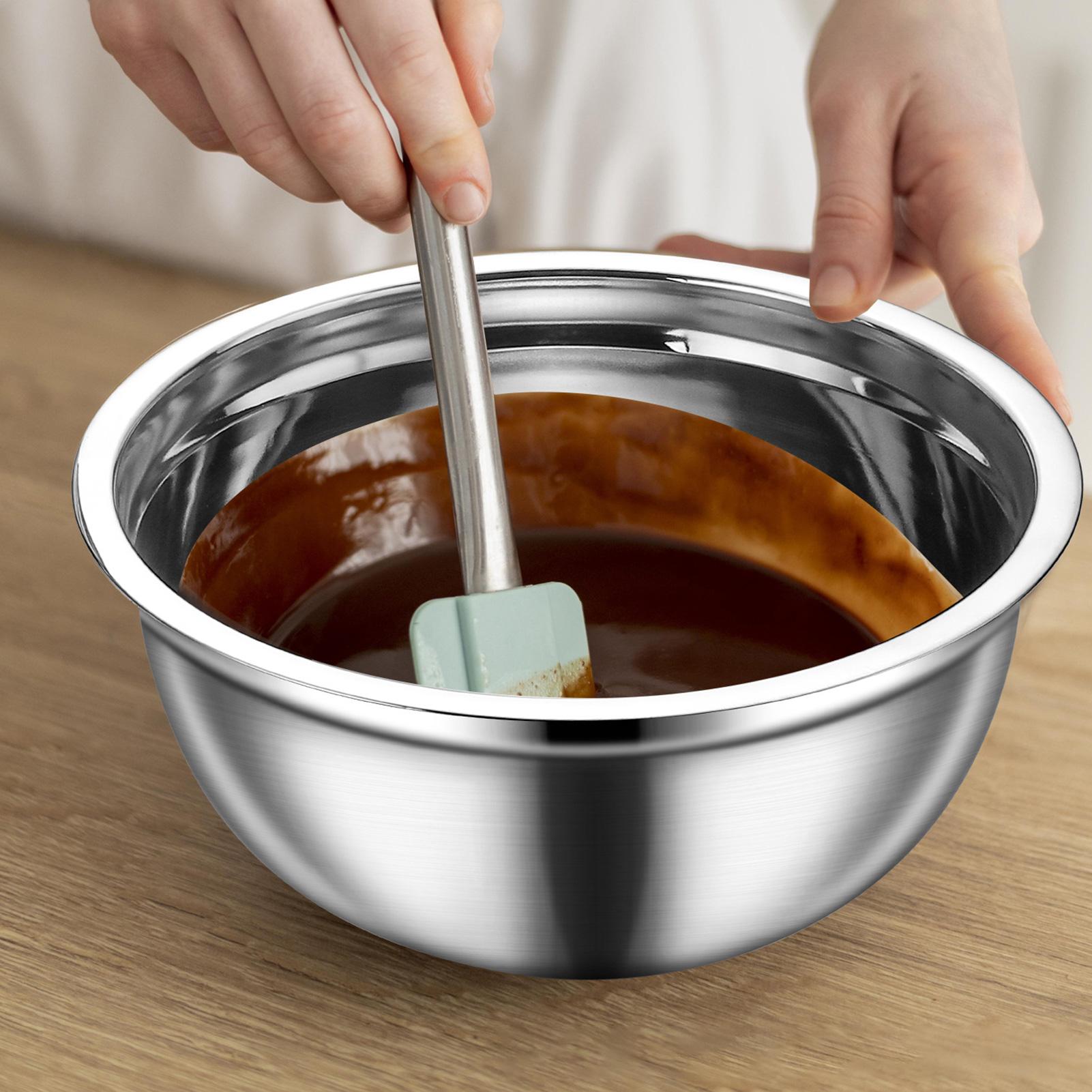 Steel Mixing Bowls Nesting Rou - Food Storage Bowls のレビューと価格