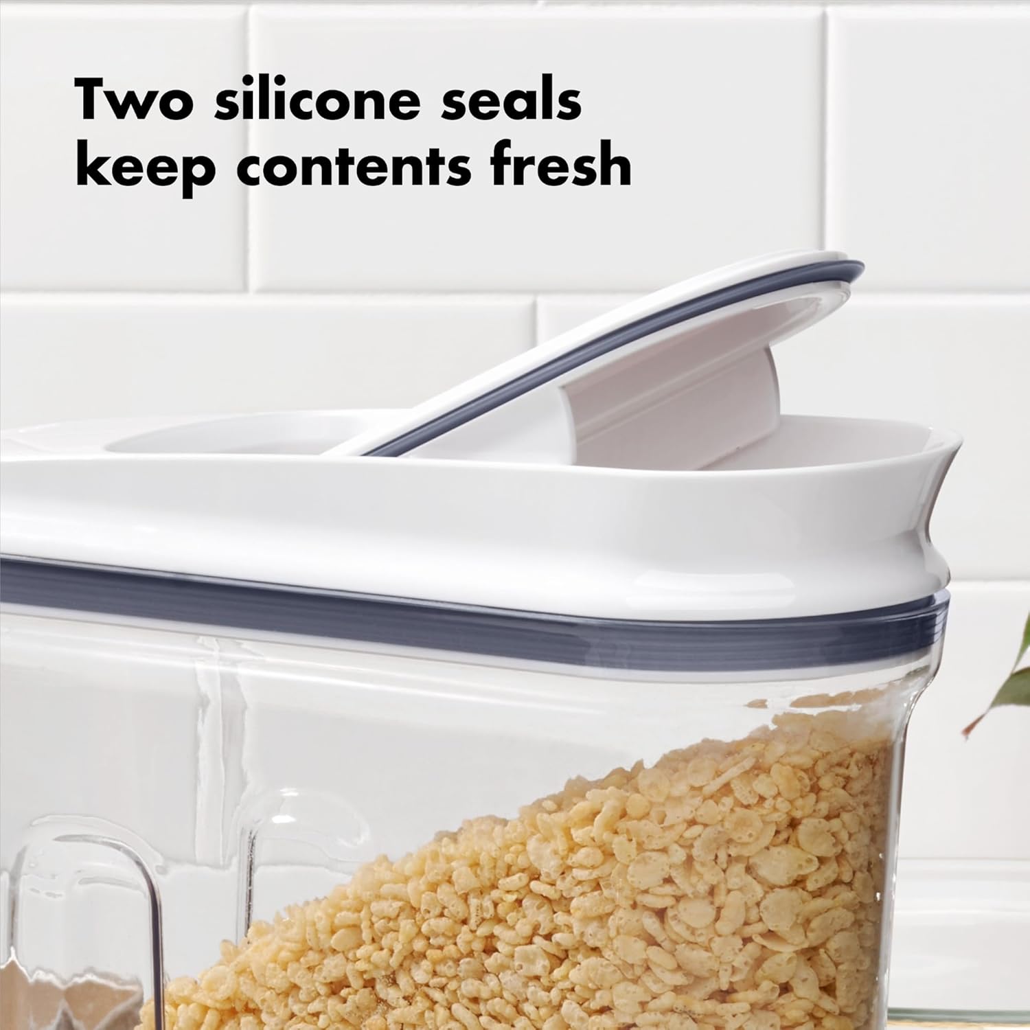 Airtight Cereal Dispenser with - Food Storage Quart Containers のレビューと価格